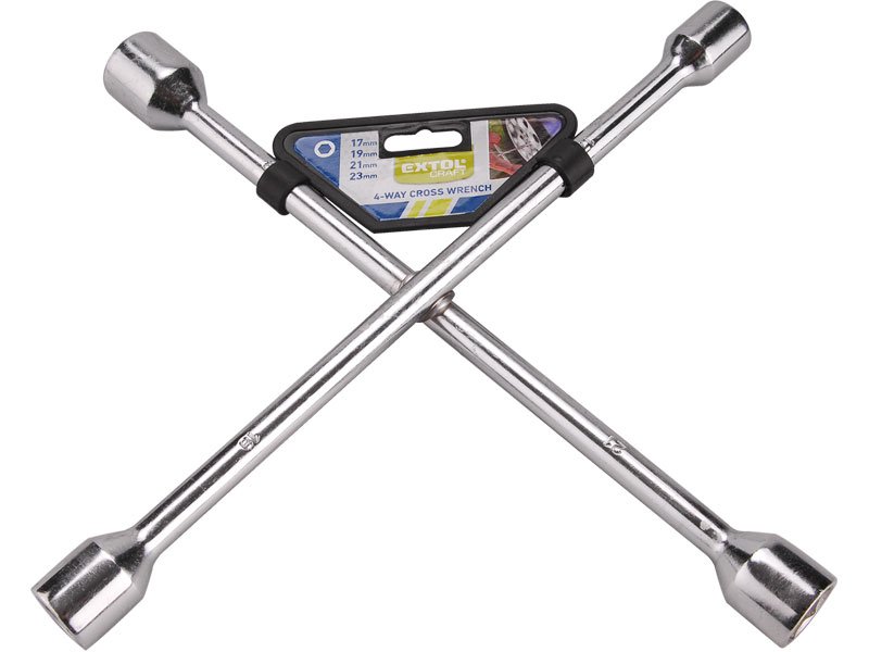 Extol Kľúč krížový 17-19-21-23