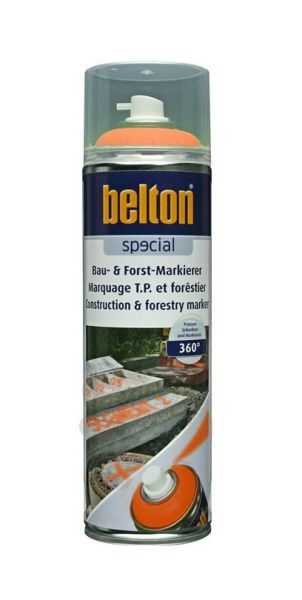 Belton Farba v spreji značkovacia oranžová 500ml
