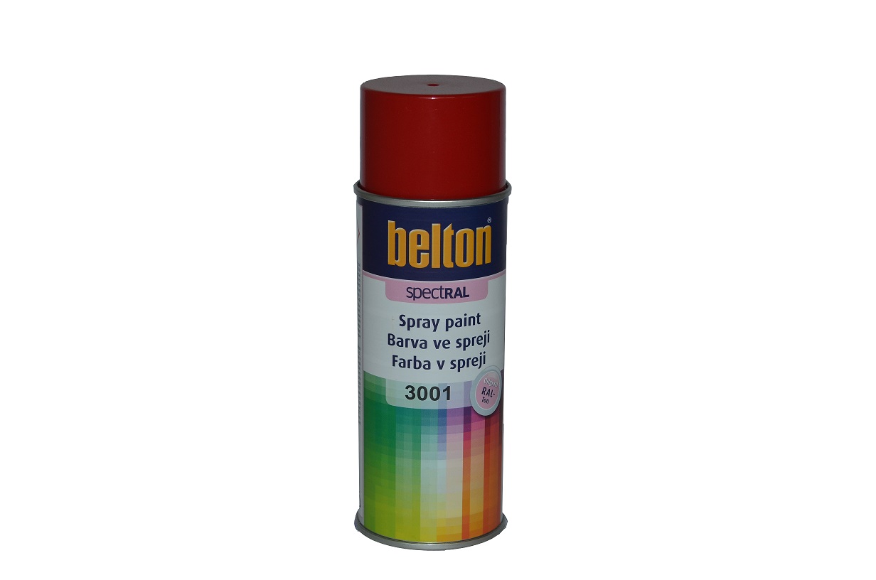 Belton spray RAL 3001 400ml signálna červená