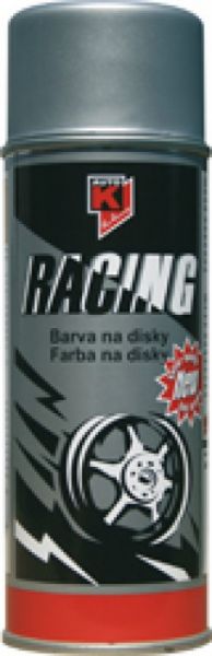 Racing Farba na disky strieborná 400ml