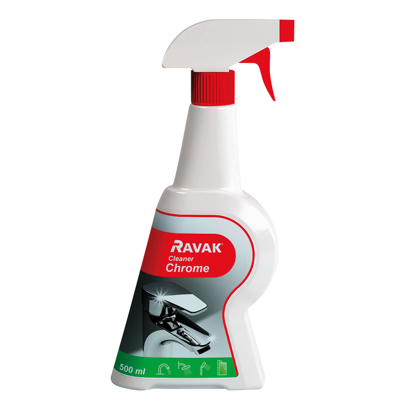 RAVAK cleaner chrome - kúpeľňový čistič 500ml
