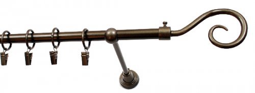 Garniža hák zlatá antikorová 160cm 16mm