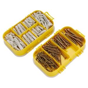 Vruty s hmoždinkami sada 170ks 4 rozmery