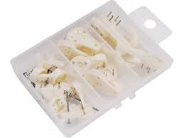 Extol Háčiky plastové univerzálne sada 16ks 3 rozmery