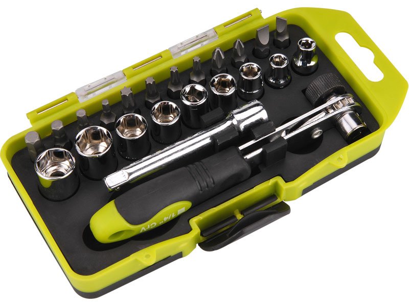 Skrutkovač račnový sada 23ks