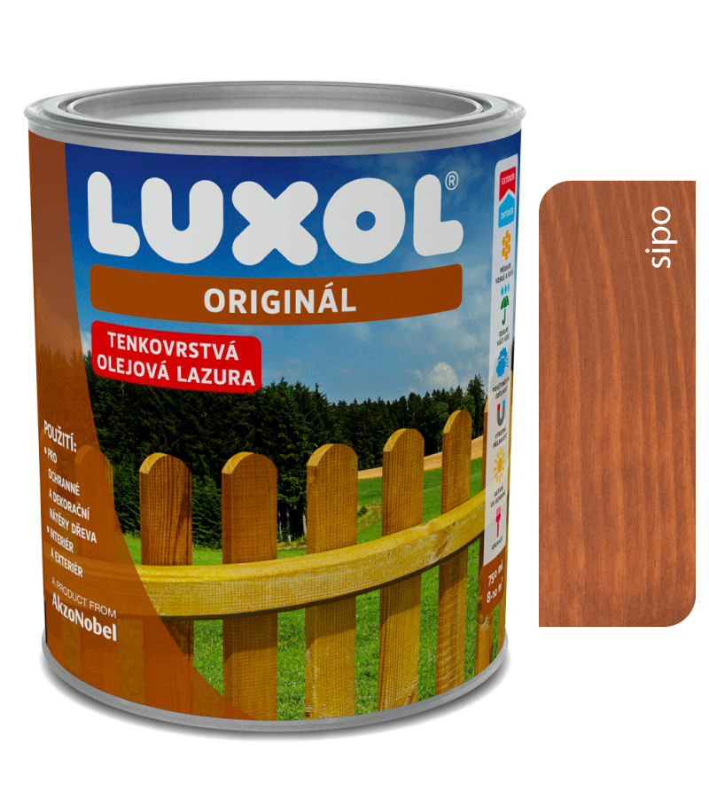 LUXOL Originál sipo 8440 - Tenkovrstvá lazúra 2