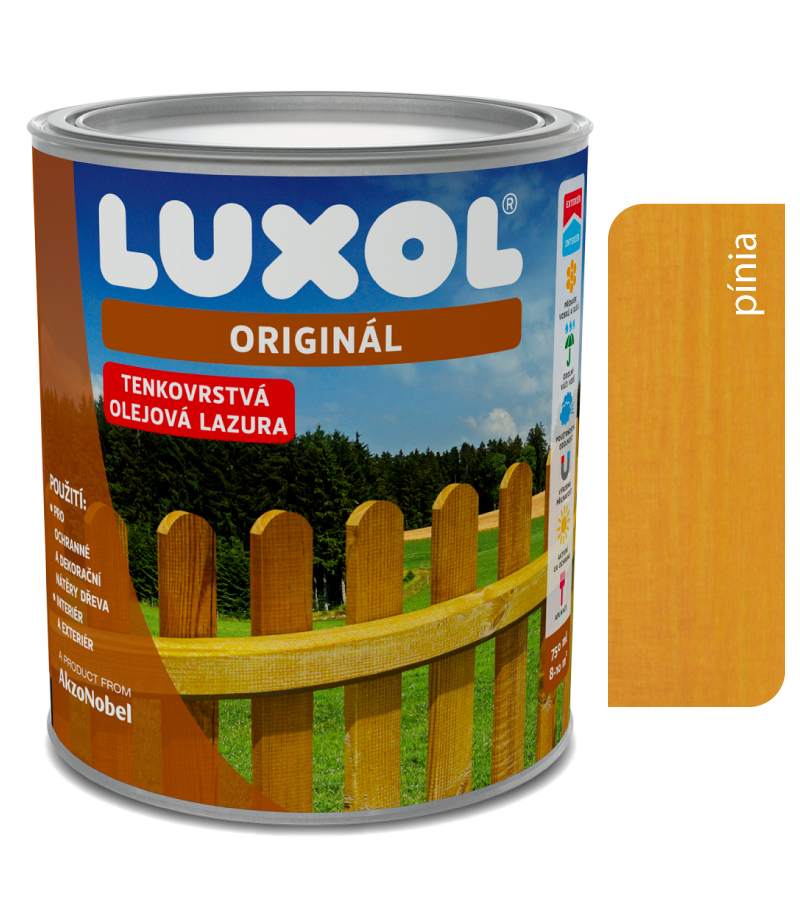 LUXOL Originál pínia 0060 - Tenkovrstvá lazúra 0
