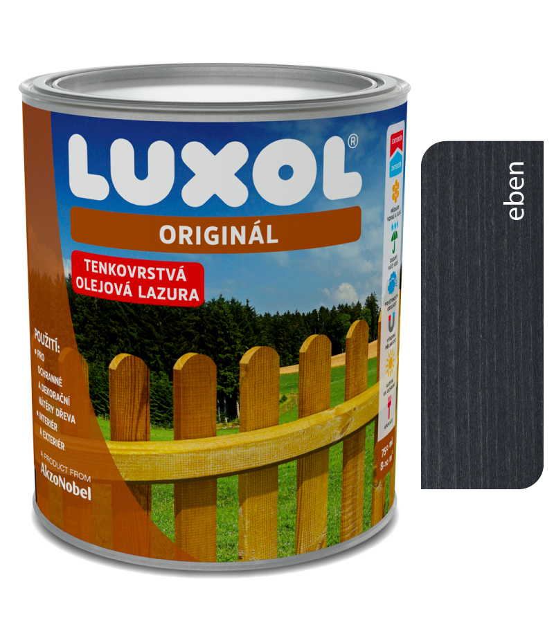 LUXOL Originál eben 0099 - Tenkovrstvá lazúra 0