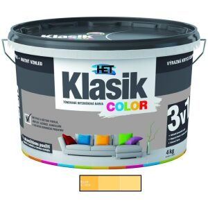 Het Klasik Color 0628 žltý 4kg - dopredaj