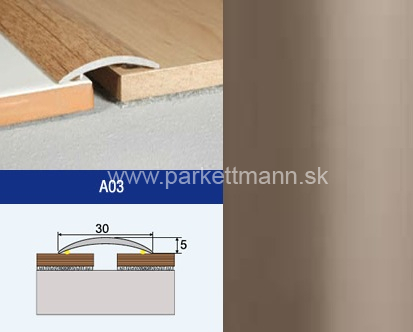 Profil prechodový A03 Šampaň samolepiaci 2.7m