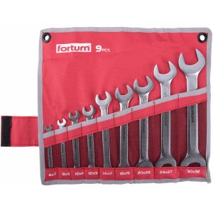 Vidlicové kľúče 6-32mm 9-dielne