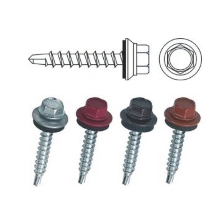 Skrutka TEX 4.8x20 RAL9005