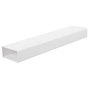 Potrubie vetracie ploché 110x55x1000 mm PVC