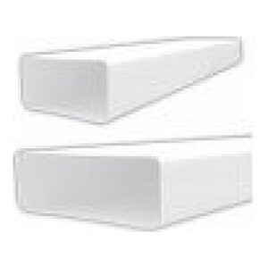 Potrubie vetracie ploché 220x55x500 mm PVC