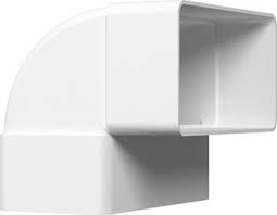 Mikawi Koleno vertikálne 90° pre ploché potrubie 110x55 mm