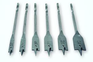 Extol Vrtáky ploché do dreva 6ks 10-25mm