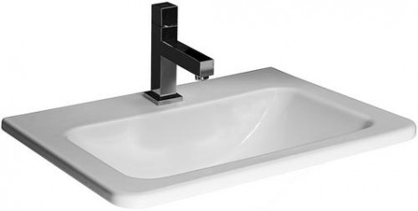 JIKA Zápustné umývadlo Cubito 550x410mm s 1 otvorom na batériu