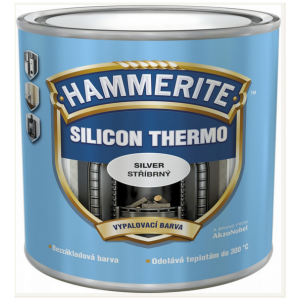 Hammerite Silicon Thermo strieborná - Vypaľovacia žiaruvzdorná farba 0