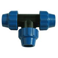 T- kus egal 20 x 20 x 20 plastový pre rúry z PE