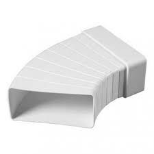 Mikawi Koleno s voliteľným uhlom pre vetracie potrubie 110x55 mm 59-1340