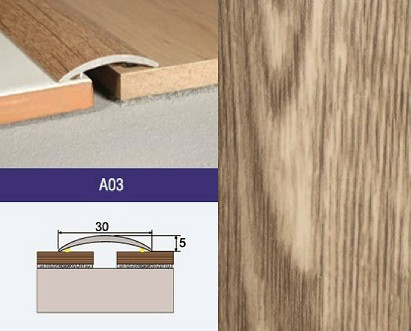 Lišta prechodová A03 Dub antický 93cm