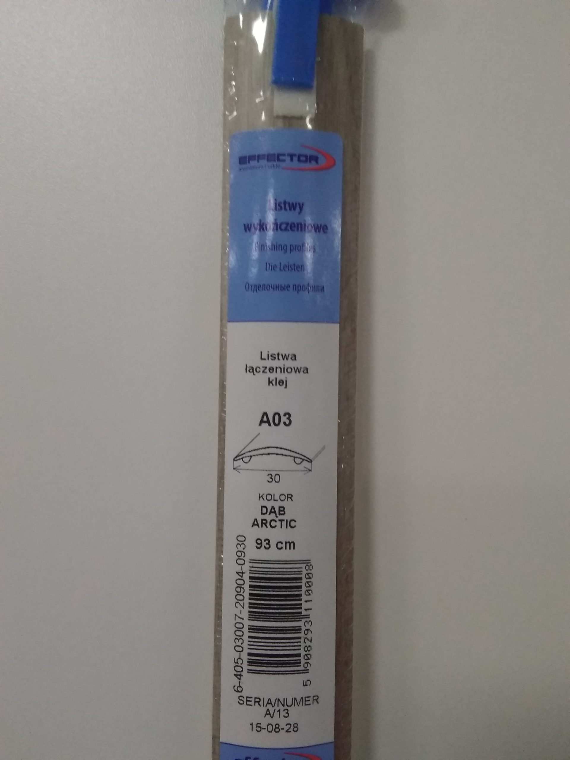 Lišta prechodová A03/Dub Arctic 0