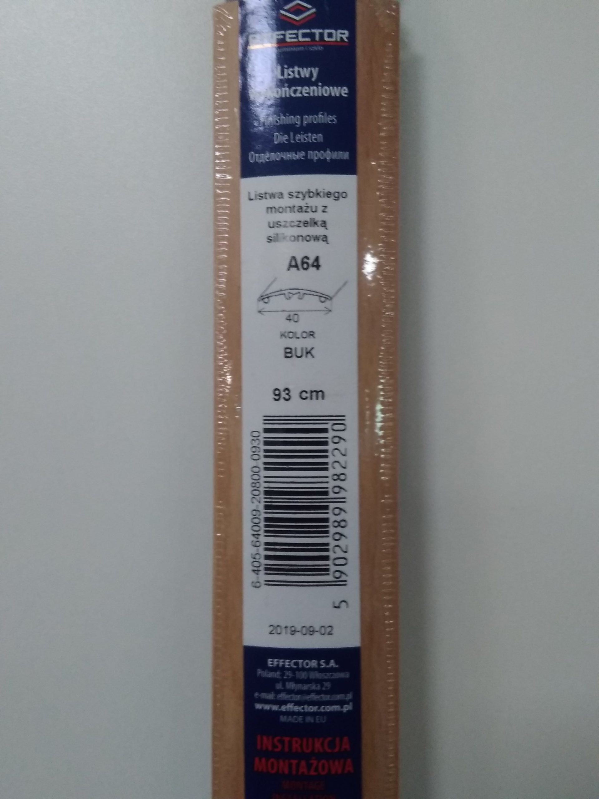 Profil prechodový A64 Buk 0.93m