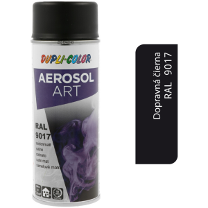 Dupli-Color Aerosol Art RAL9017 400ml - dopravná čierna
