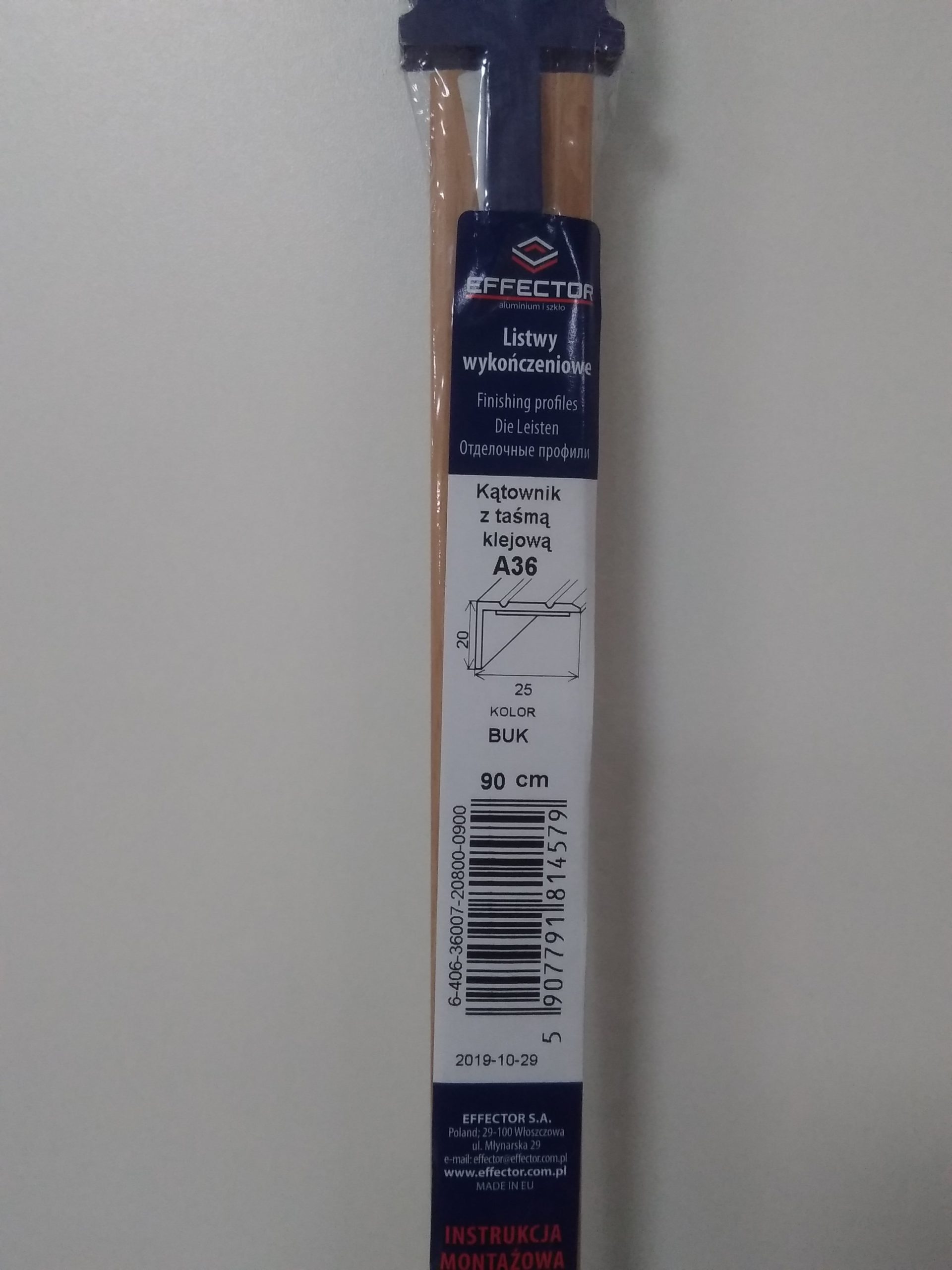 Profil schodový A36 Buk 90cm