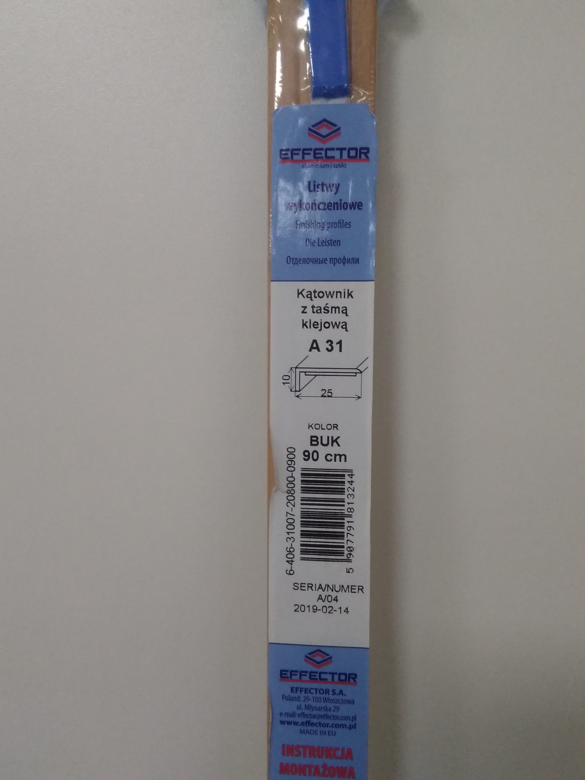 Profil schodový A31 Buk 90cm