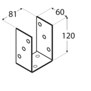 Domax Pätka stĺpiku kruhová 80mm