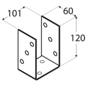 Domax Pätka stĺpiku kruhová 100mm