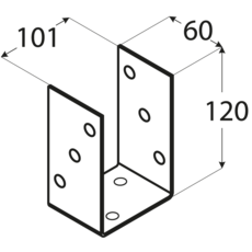 Domax Pätka stĺpiku kruhová 100mm