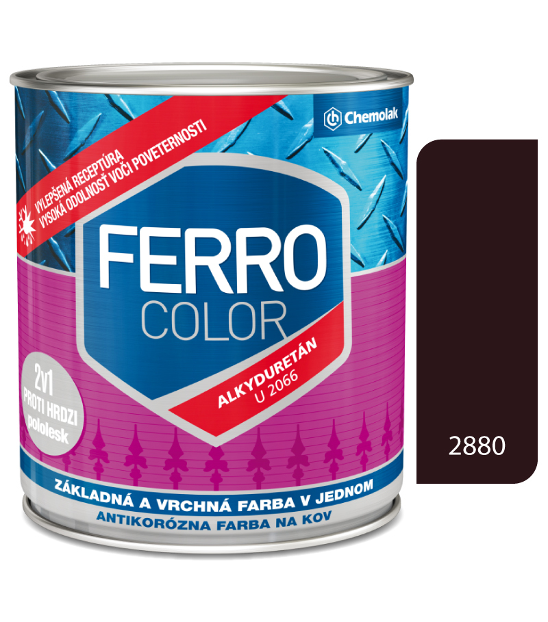 Ferro Color U2066 2880 tmavohnedá 0