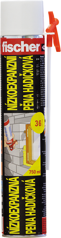 Fischer PU pena hadičková nízkoexpanzná 500ml