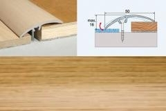 Profil vyrovnávací A65 Dub 2.7m