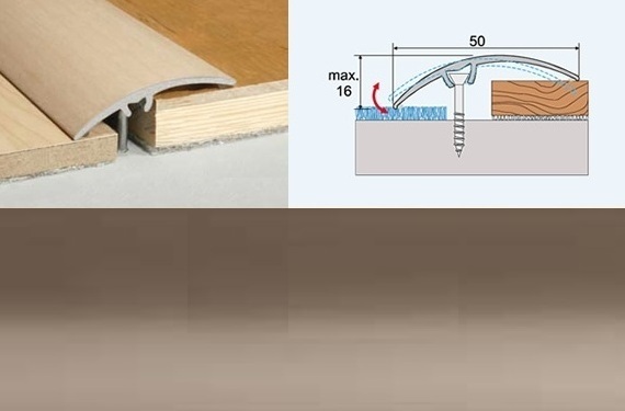 Profil vyrovnávací A65 Šampaň