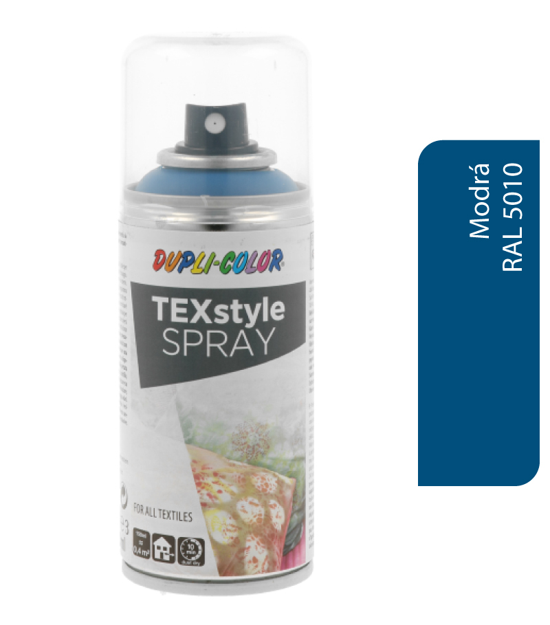 Dupli-Color TEXstyle 150ml modrá - farba na textil