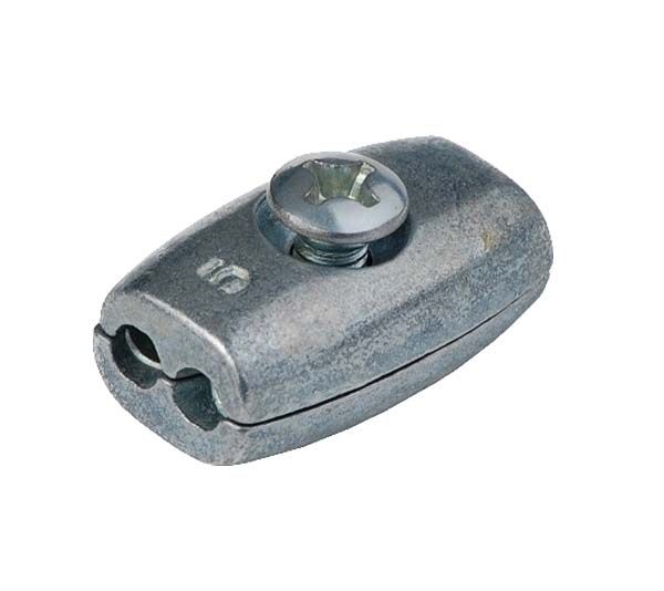 Svorka lanova oválna zinok 6mm