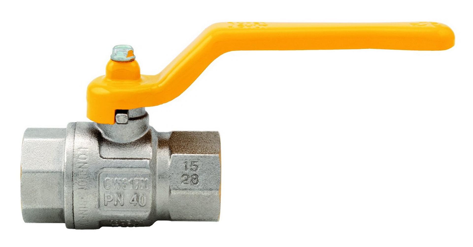 Ventil guľový na plyn FF3/4" paka-London