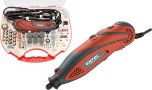 Extol Premium SG130 Brúska priama 130W 210 ks príslušenstva 8892201