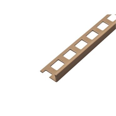 Lišta L 12.5mm hliník elox olivový matný 250cm