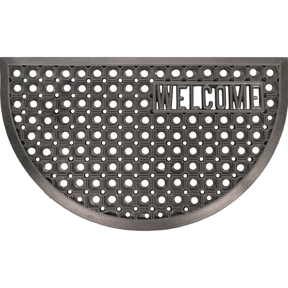 Rohož Ring čierna 45x75cm