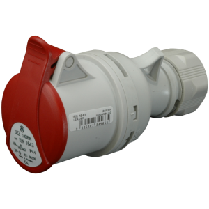 Zásuvka spojovacia ISN1643 400V 16A 4P IP44