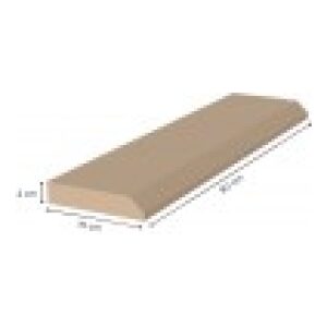 Drevené prahy pod dvere 90x15 hranatý buk