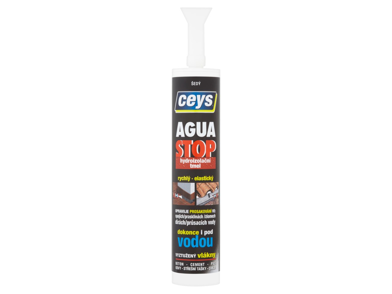 Ceys Aqua Stop šedý - Hydroizolačný tmel 300ml