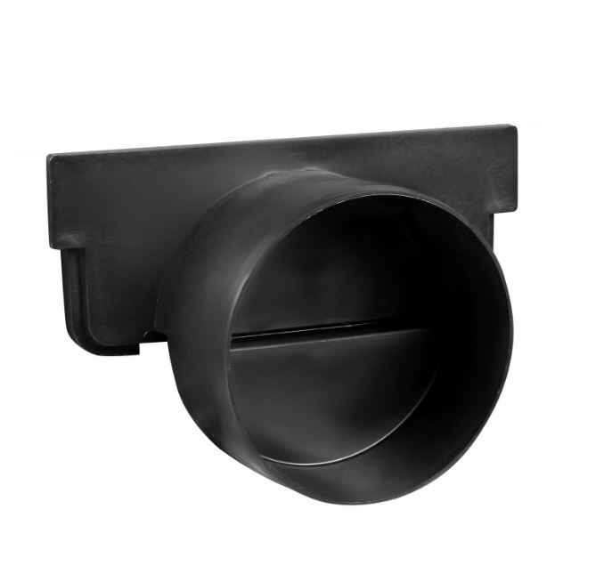 Ukončenie žľabu s hrdlom na rúru 110