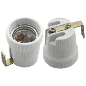 HLDR F E27 Porcelánová objímka