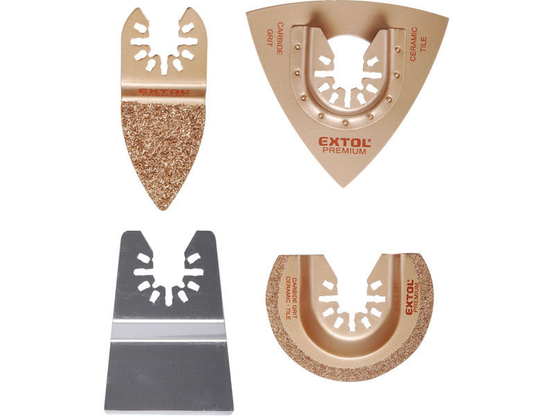 Náradie multifunkčné na obklady Extol 4ks