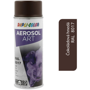 Dupli-Color Aerosol Art RAL8017 400ml - čokoládová hnedá